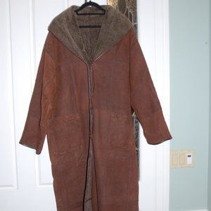 Dominic Bellissimo Reversible Coat Shearling/Suede